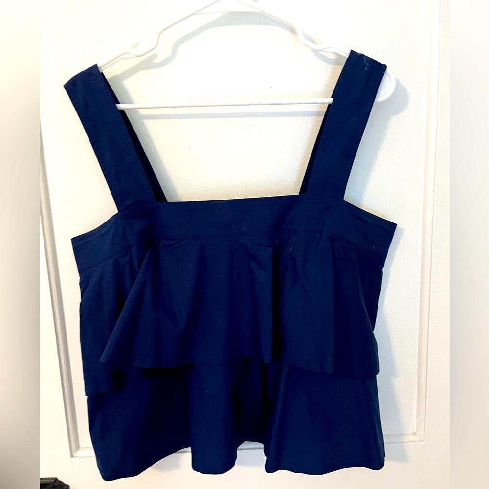 Tory Burch Navy crop top